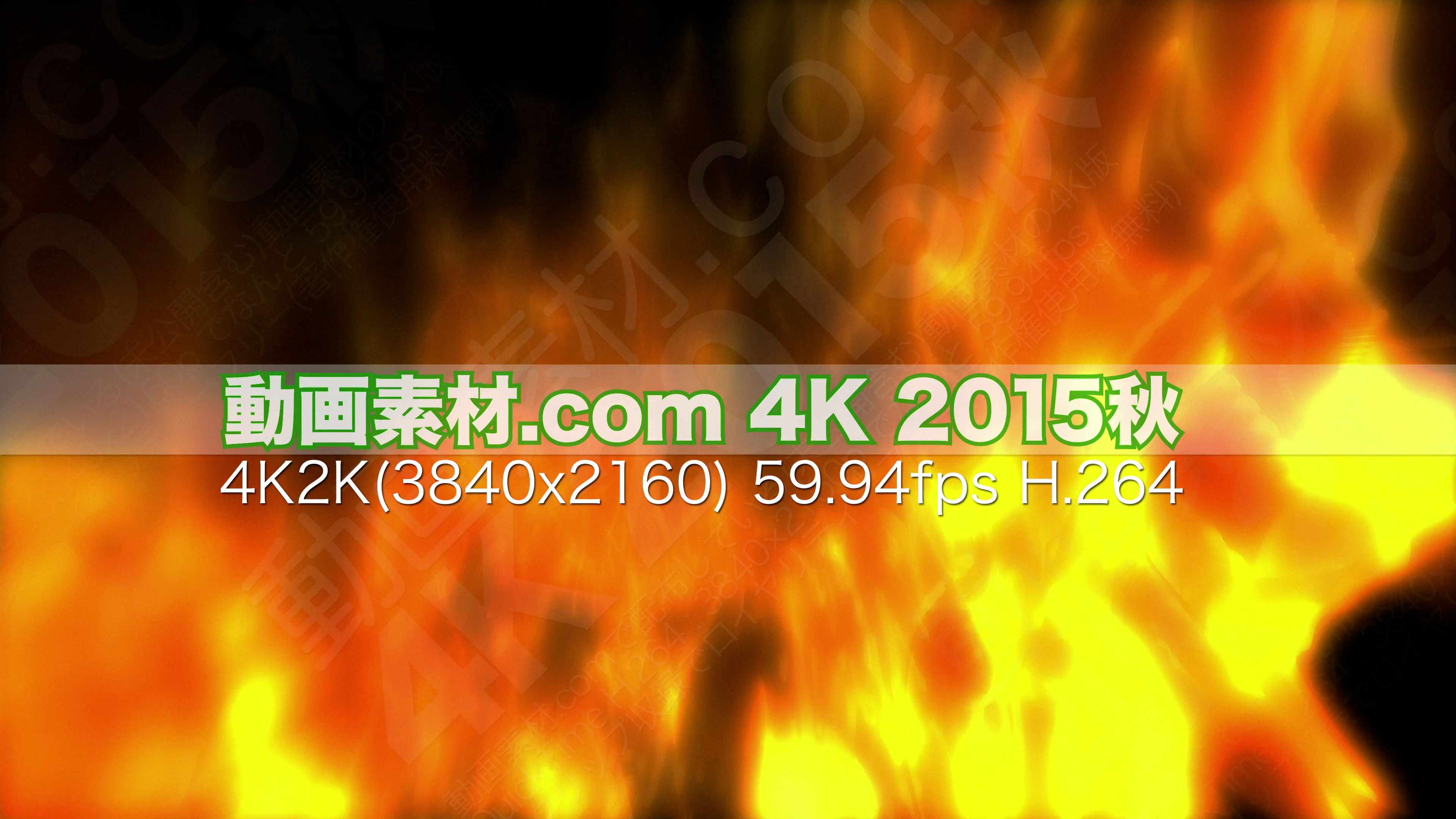 動画素材.com 4K 2015秋1 2160p 59.94fps