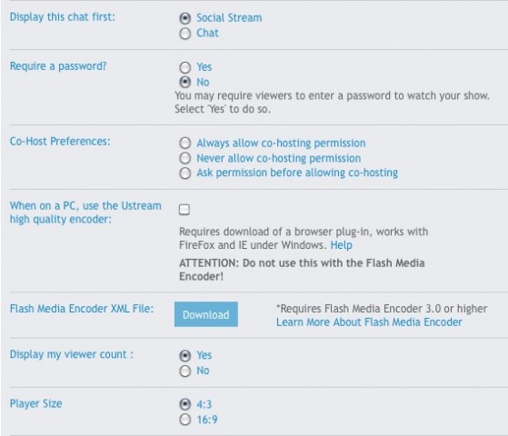 USTREAM(ユーストリーム)で家からVJ中継をするにはどうするか（Mac FlashMediaLiveEncoder）3