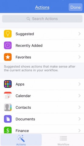 iPhoneで.movのファイルをダウンロードして保存「Workflow・iOS」9