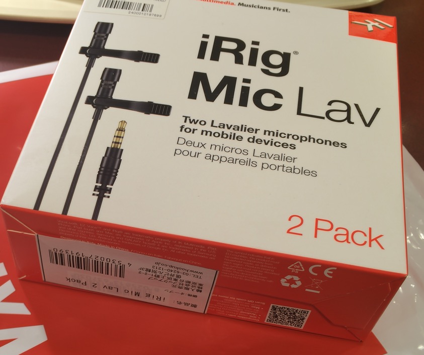 iPhoneで2本のマイクが使える iRig Mic Lav編【ひとりでもなんとかできる音声収録講座】 | 動画素材.com/ブログ