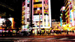 実写素材 夜の街動画素材6